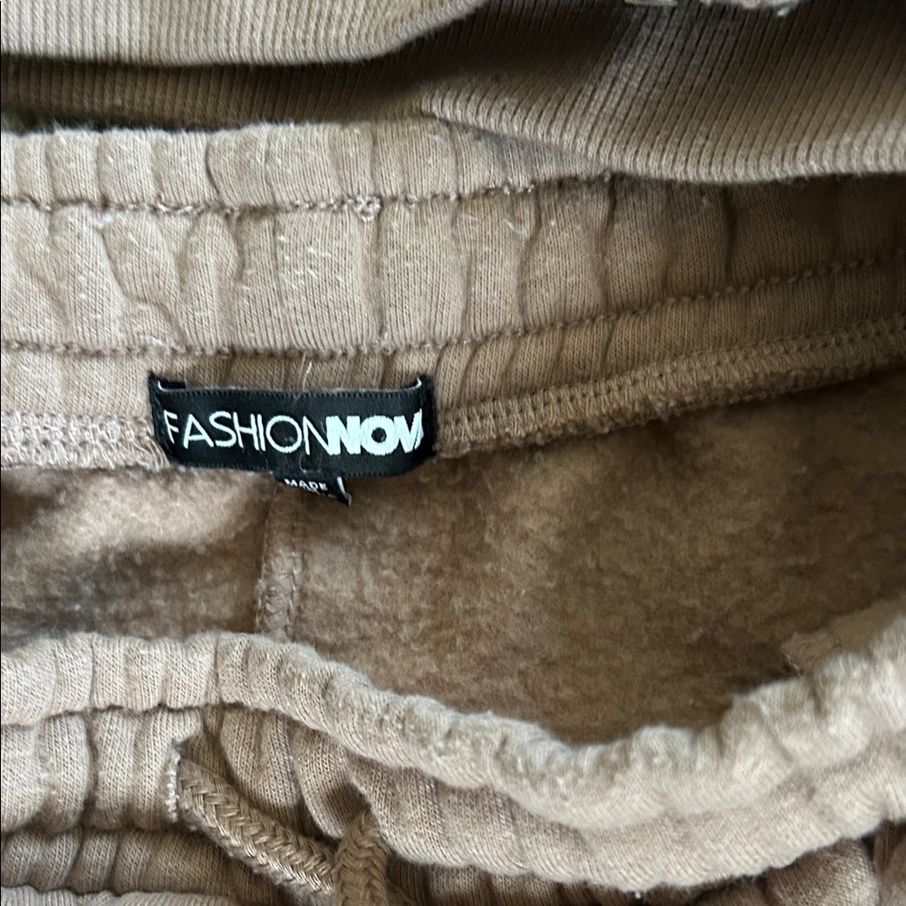 Fashion Nova Tan Hoodie - Picture 3 of 4